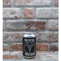 Muifel Brouwerij Nina's Black Metal BDIPA - 33 CL - Gerijptebieren.nl