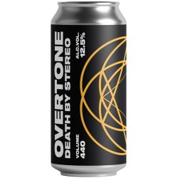 Overtone Death By Stereo Bourbon BA Imperial Stout 440ml (12.5%) - Indiebeer