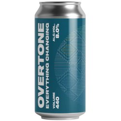 Overtone Everything Changing DDH DIPA 440ml (8%) - Indiebeer