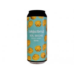 SQBRU [skjuːbru] - Sůl Sechs 0,5l can 4,4% alk. - Beer Butik