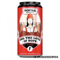 Frontaal For the Love of Hops ‘Scarlet’ - Café De Stap