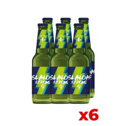 Slalom Strong Lager 33cl - Cassa da 6 Bottiglie - Bottle of Italy