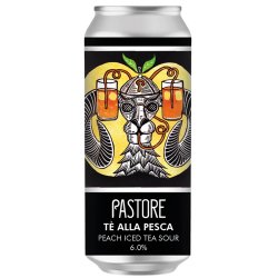 Pastore Te Alla Pesca Peach Iced Tea Sour 440ml (6%) - Indiebeer