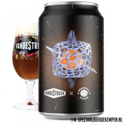 VandeStreek Barrel Collab Series  Red Quadrupel - Café De Stap