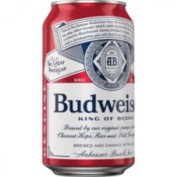 Budweiser 5% Vol.  30 x 35.5 cl Dose Amerika - Pepillo