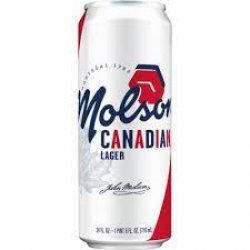 Molson Canadian Lager 1224 oz cans - Beverages2u