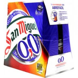 Cerveza San Miguel 0,0 Pack... - Bodegas Júcar
