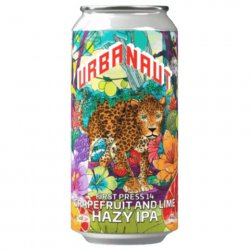 Urbanaut Brewing First Press 14 - Grapefruit & Lime Hazy IPA