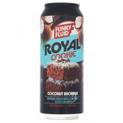 Funky Fluid - Royal Cookie: Coconut Brownie - Beerdome