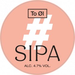 To Øl #SIPA 4,7% 30 l KeyKeg - Brill & Co