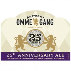 Brewery Ommegang 25th Anniversary Ale
