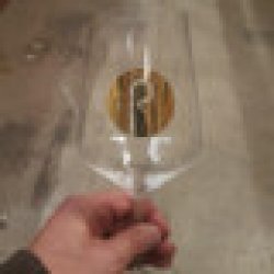 Pastore ~ Stemmed Gold Logo Glass ~ 500ml - Husk Beer Emporium