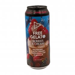 Funky Fluid Free Gelato: Berries & Cream