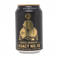 Frontaal Brewing Co. Legacy No. 18  BA Imperial Stout - Verdins Bierwinkel
