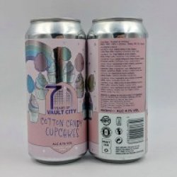 Vault City Brewing Cotton Candy Cupcakes