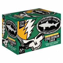 Dogfish Head Craft Brewery Grateful Dead Citrus Daydream Lager