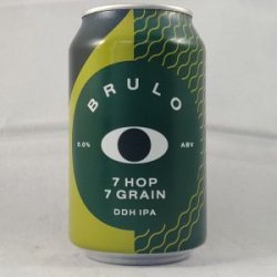 Brulo 7 Hop 7 Grain DDH IPA  0,0%  Alcoholvrij - Gedeelde Vreugde