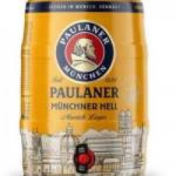 Barril Paulaner 5 litros Muchner Hell - Barbudo Growler