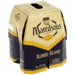 Maredsous  Blond  33 cl  Clip 4 fl - Thysshop