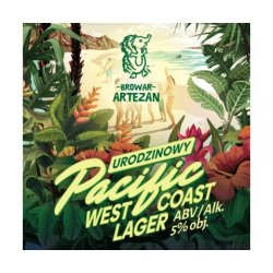 Browar Artezan Urodzinowy Pacific West Coast Lager