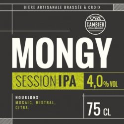 Brasserie Cambier Mongy Session IPA