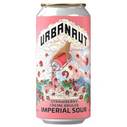 Urbanaut Brewing Strawberry Creme Brulee Imperial Sour