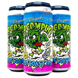 El Segundo Brewing x RIIP No Comply! West Coast IPA - 3 Brothers Liquor