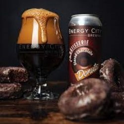 Energy City Brewing Batisserie Glazed Chocolate Donuts