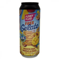 Funky Fluid Free Gelato: Passionfruit, Mango & Peach