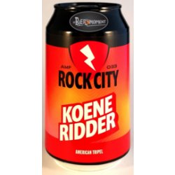 Rock City Beers ~ Koene Ridder 33cl can - Hetbiermoment.nl