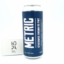 Marble Metric - Pint