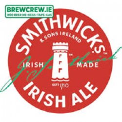 Smithwicks - Ale - 3.8% ABV - The Brew Crew