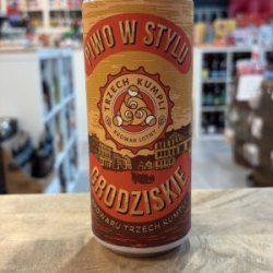 Trzech Kumpli Piwo w Stylu Grodziskie Trzech Kumpli Piwo w Stylu Grodziskie