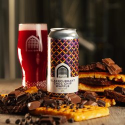 Vault City  Blackcurrant choc chip waffle - The Cat In The Glass