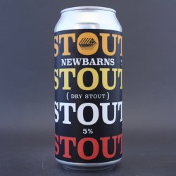 Newbarns - Stout Beer - 5% (440ml) - Ghost Whale