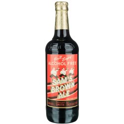 Sam Smiths Brown Ale 550ml bottle - The Alcohol Free Drinks Company