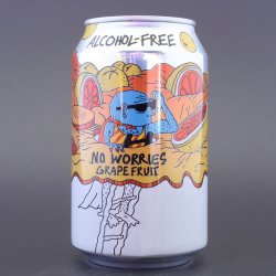 Lervig - No Worries Grapefruit - 0.5% (330ml) - Ghost Whale