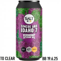 SALT BEER FACTORY Simcoe and Idaho Vermont 4.7% - Beer Paradise