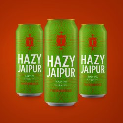 Thornbridge Hazy Jaipur, 5.9% Hazy IPA 12 x 440ml cans - Thornbridge Brewery