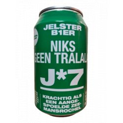 Jelster Bier J*7 Niks Geen Tralala - Beer Dudes