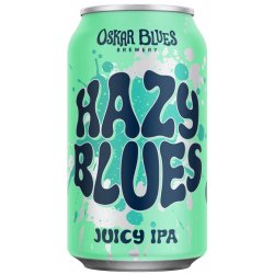 Oskar Blues Hazy Blues Juicy IPA 6 pack - Outback Liquors