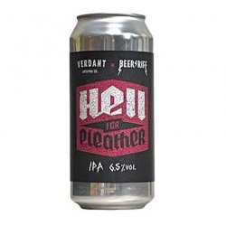 Verdant x Beer Riff Hell For Pleather IPA   - The Beer Garage