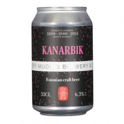 MUDDIS   Kanarbik tume õlu alk.6.3% 330ml Eesti - Kaubamaja