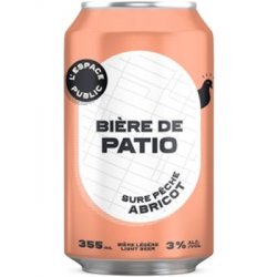 L'espace Public Bière de Patio - Broue Ha Ha