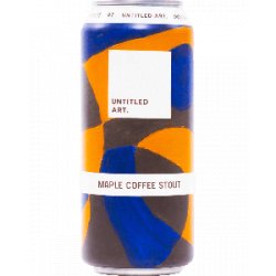 Untitled Art Brewing Maple Coffee Stout - Half Time