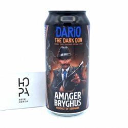 AMAGER Dario The Dark Don Lata 44cl - Hopa Beer Denda