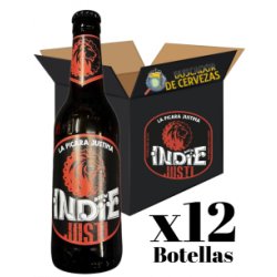 BREW INDIE - PICARA JUSTI -Red Ale 12x33cl - Buscador de Cervezas - Brewhouse