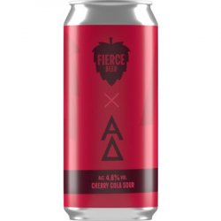 Fierce Cherry Cola Sour (Alpha Delta Collab) 440ml Can - Fountainhall Wines