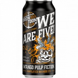 Brew Toon M'ango Pulp Fiction - Amplified Mango IPA 440ml - Fountainhall Wines