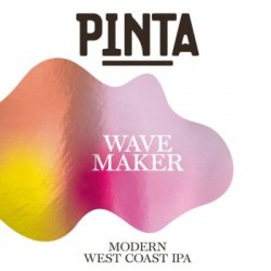 Pinta  Wave Maker  Modern West Coast IPA - Browarium